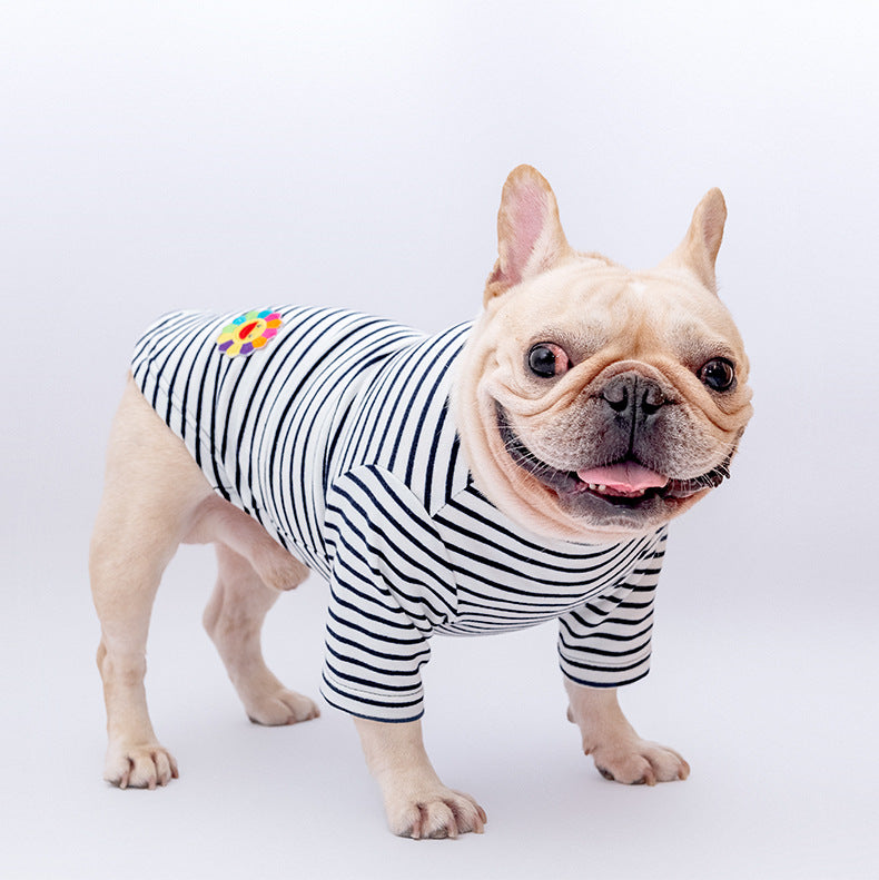 Cotton Stretch Corduroy Shirt for Four-Legged Pets