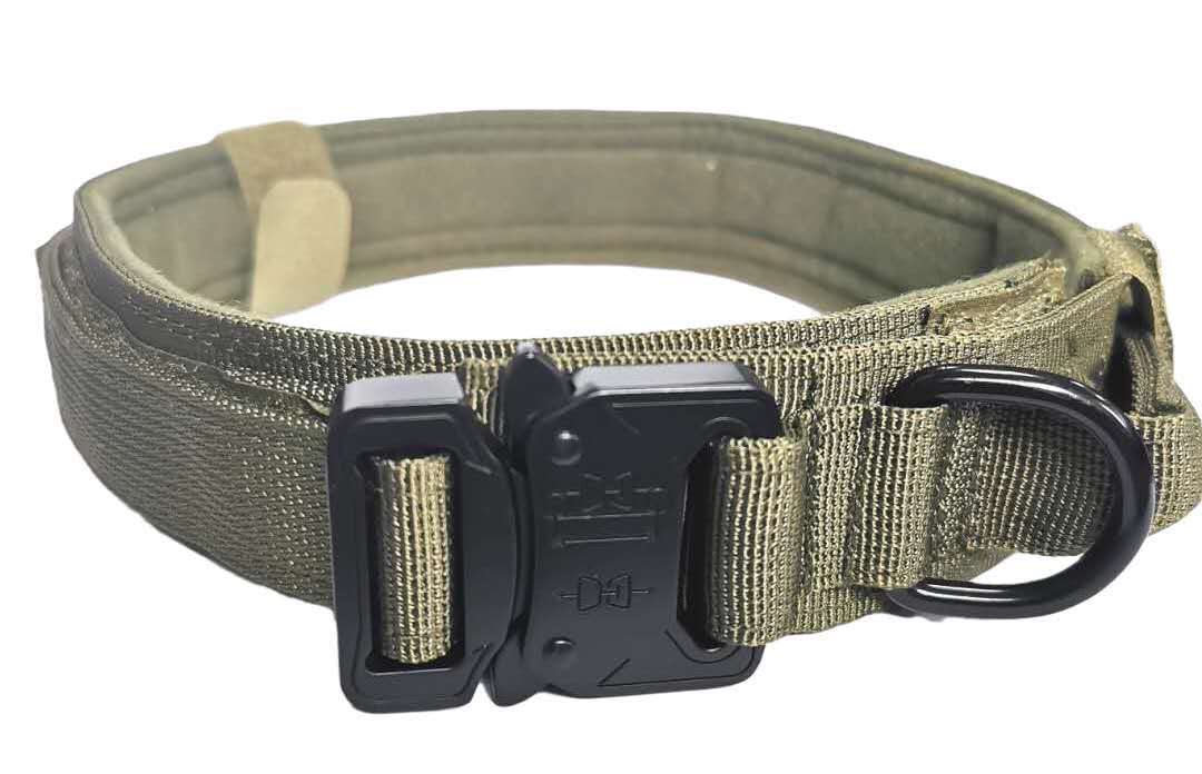 Outdoor Tactical Dog Training Collar for Army Use
