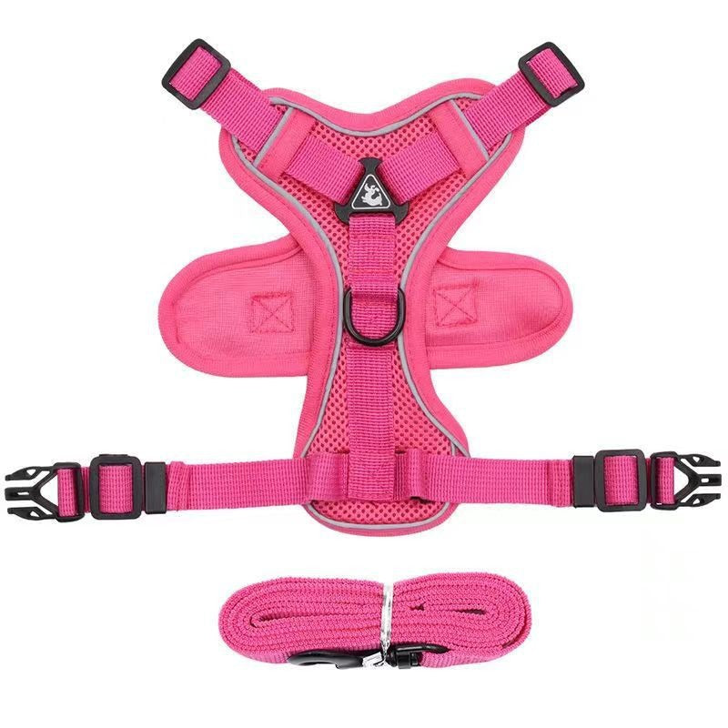 Reflective Dog Vest Harness with Leash