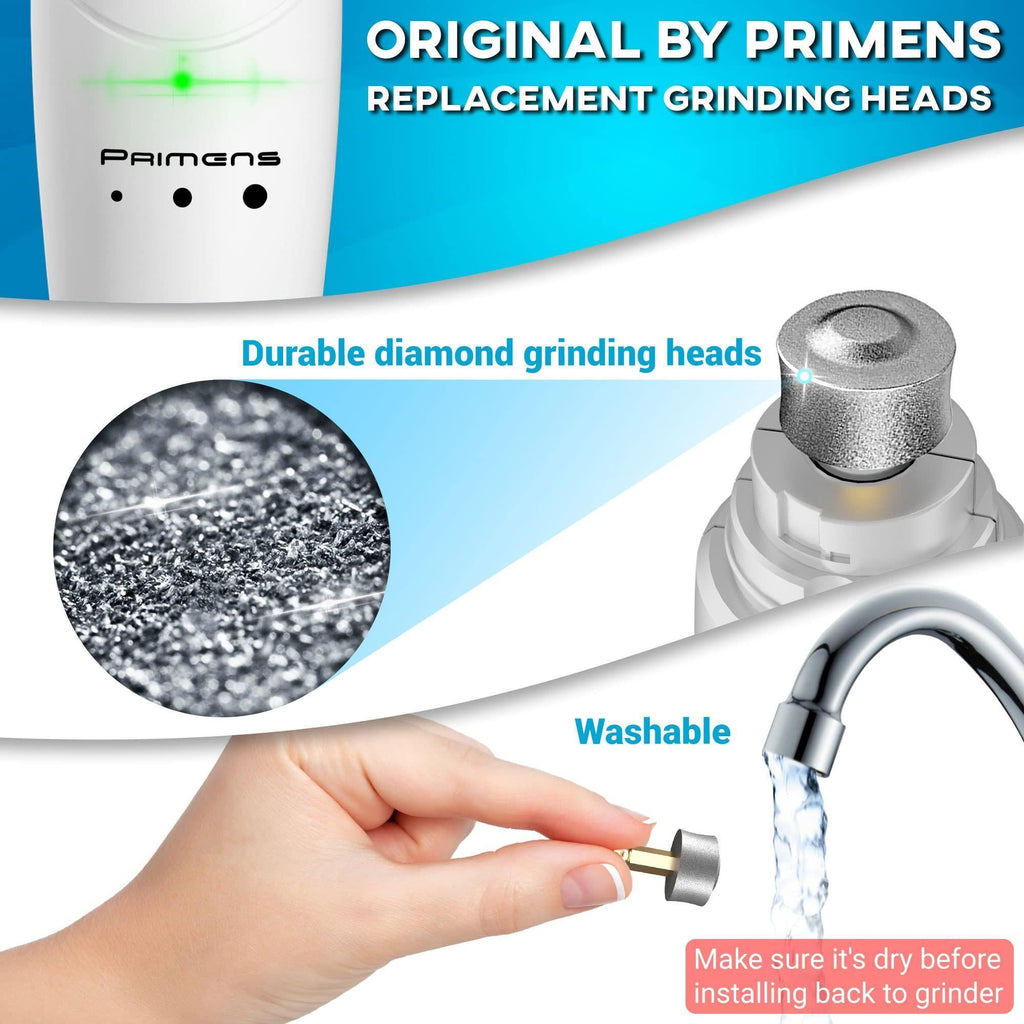 Primens Professional Dog Nail Grinder Replacement Head Pack of 3 Bits Tip