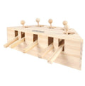 Solid Wood Interactive Cat Toy