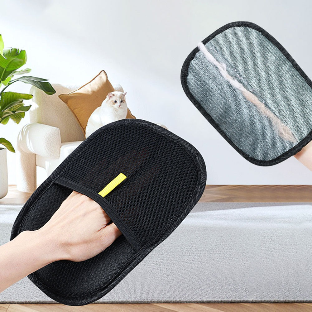Pet Hair Remover Glove for Cats & Dogs