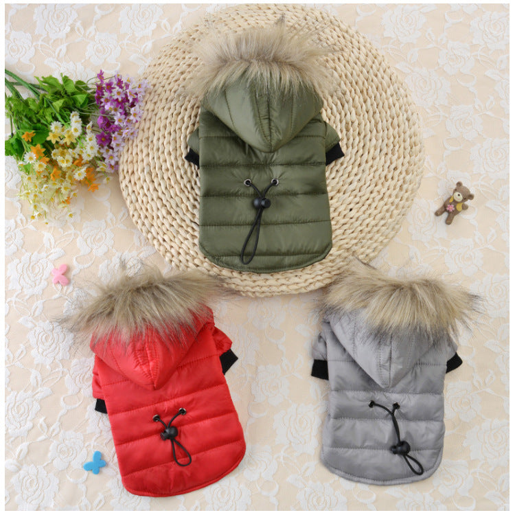 Dog Down Jacket for Pets, Warm Pet Clothing