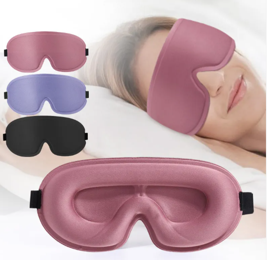 3D Contoured Blackout Sleep Mask