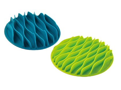 Silicone Slow Feed Dog Bowl - Wave Design