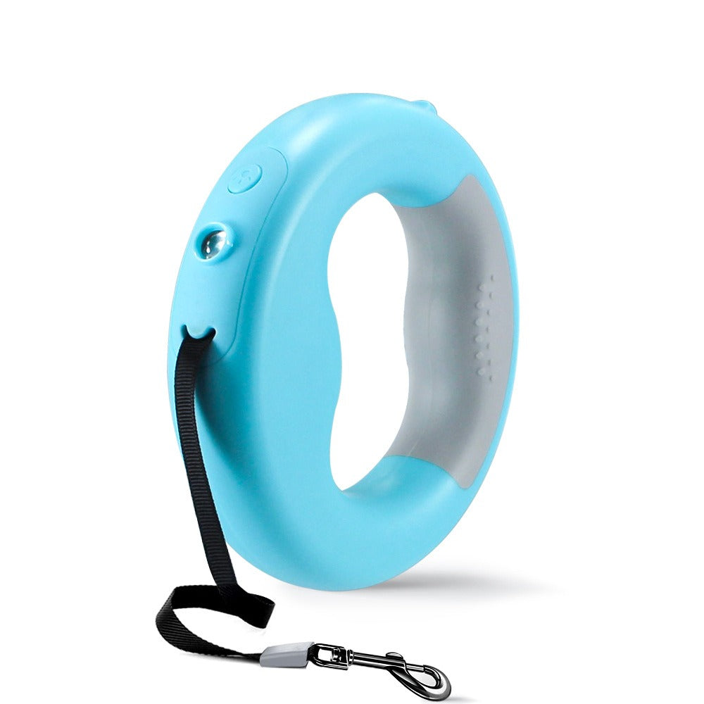 Luminous Automatic Telescopic Dog Leash with LED Lamp
