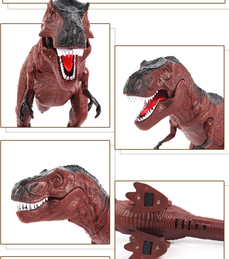 Remote Control Dinosaur Model - Educational Toy for Kids