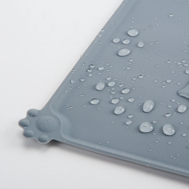 Silicone Pet Mat - Waterproof and Easy to Clean