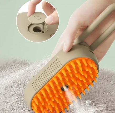 3-in-1 Pet Massage Steamy Brush