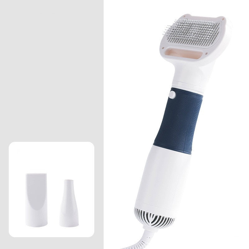 Electric Pet Hair Dryer & Grooming Comb