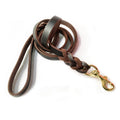 Leather Dog Chain for German Shepherd Training (2m)