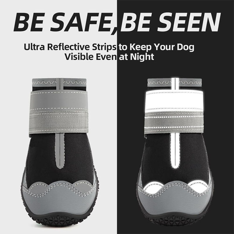 Breathable Dog Shoes for All Seasons - Golden Retriever & German Shepherd