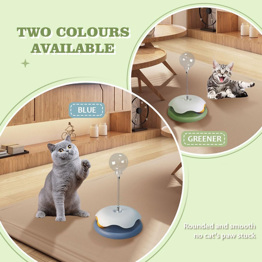 Cat Treat Dispenser Track Ball Toy