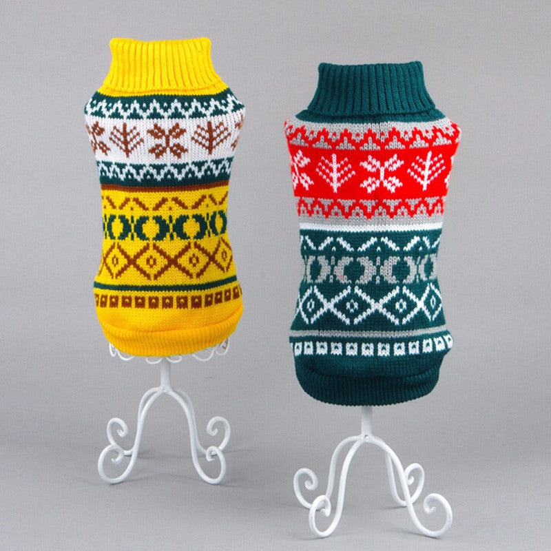Knitted Sweater for Pets and Dogs