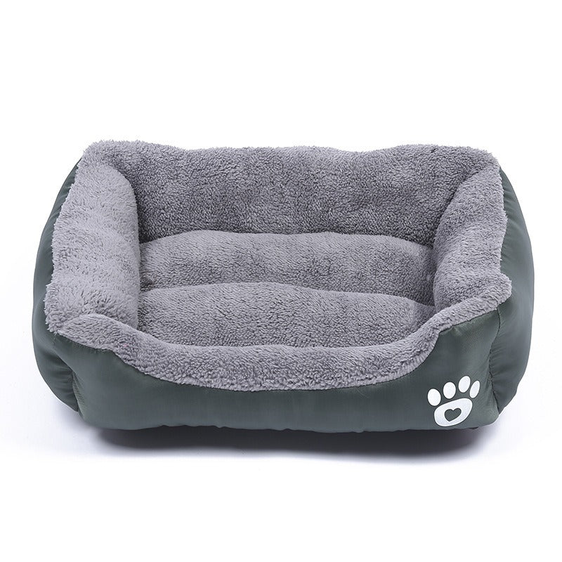 Fleece-lined Pet Cushion Mat