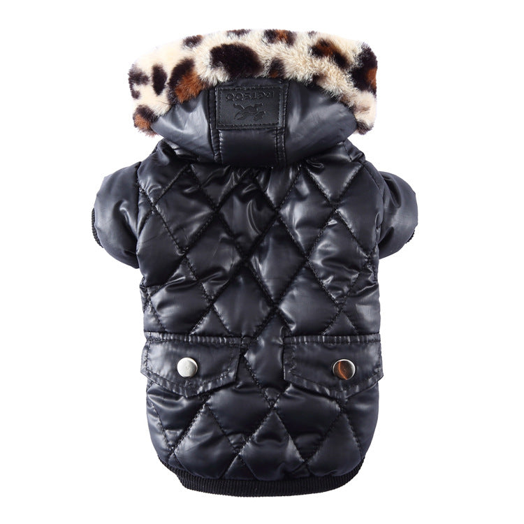 Zippered Cotton Padded Clothing for Pets