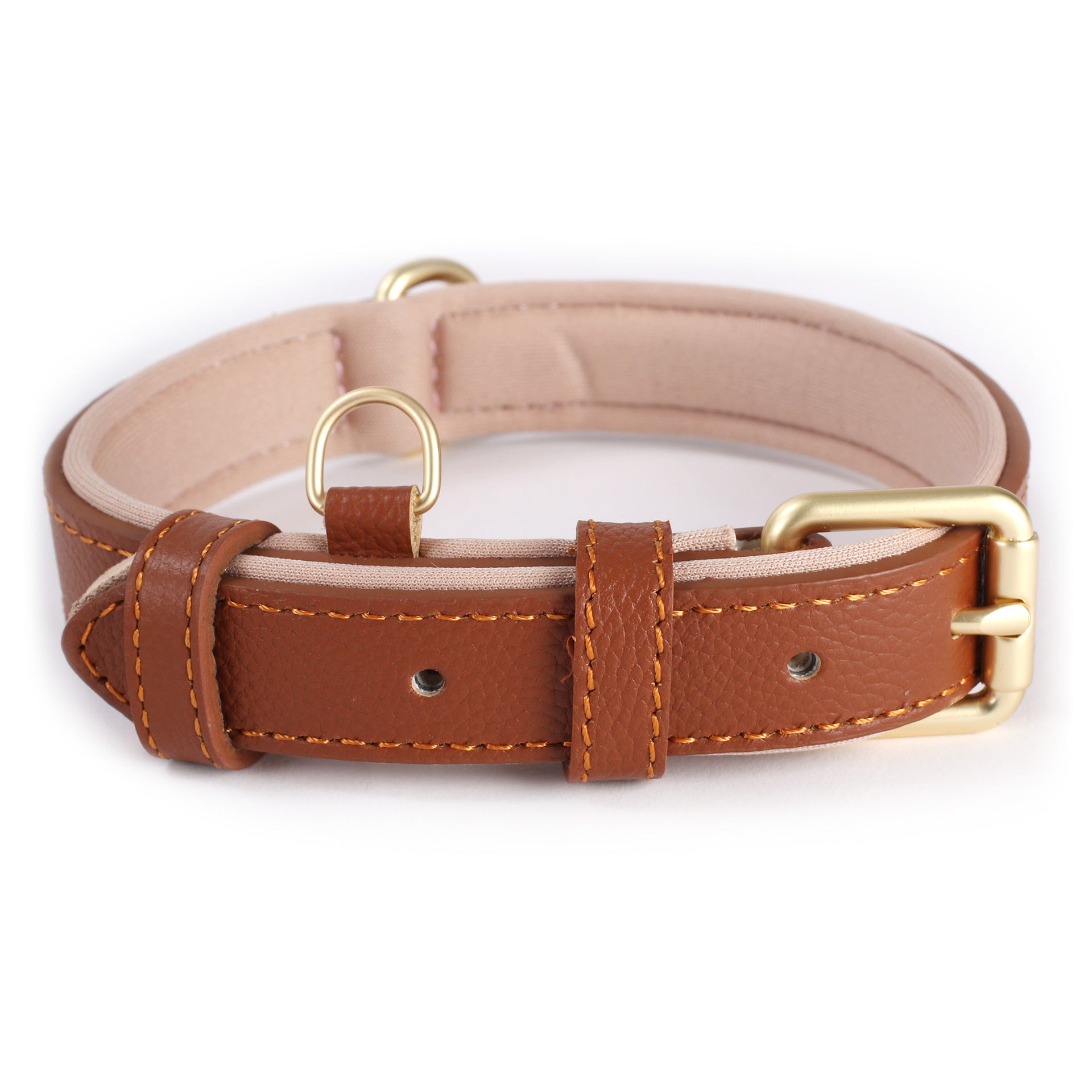Lychee Pattern Dog Collar with Anti-Strangulation Design