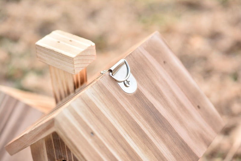 Small Wooden Hanging Bird Nest
