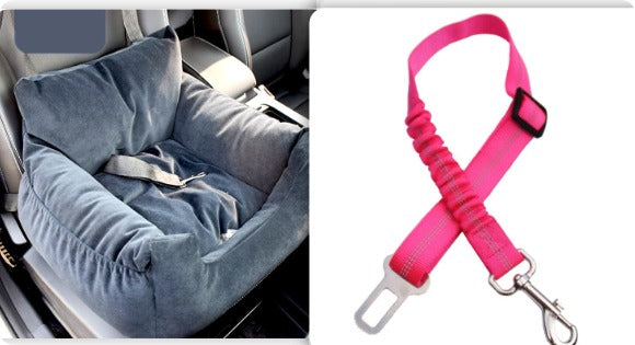 Pet Car Seat Bed for Dogs & Cats