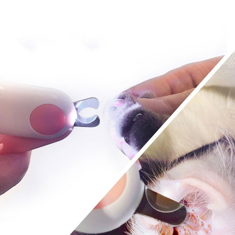 LED Pet Nail Trimmer with LED Light