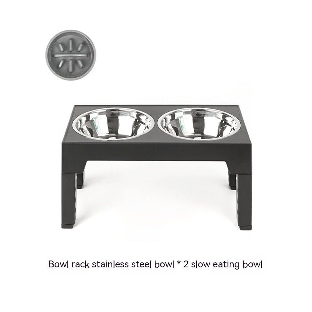 Adjustable Elevated Dog Bowl Feeder