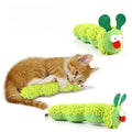 Interactive Plush Cat Toy Pillow