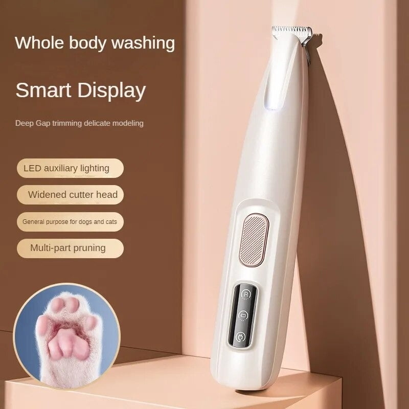 Dog Paw Trimmer with LED