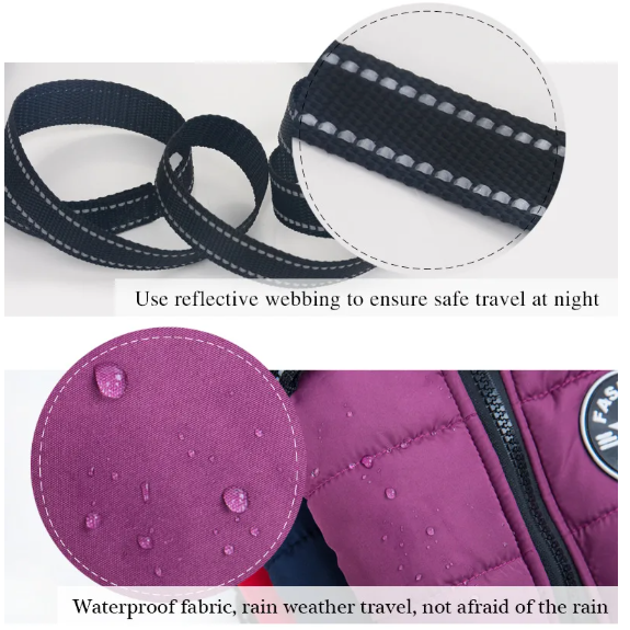 Reflective Waterproof Winter Dog Coat