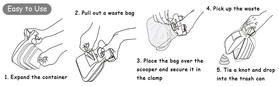 Portable Dog Pooper Scooper