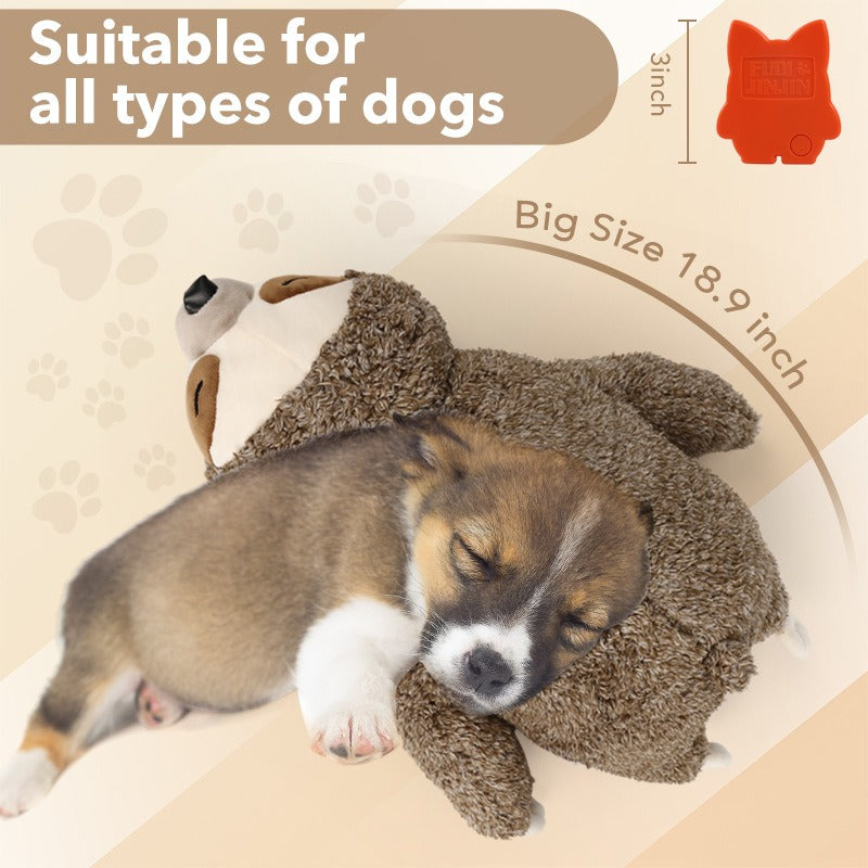 Pet Soothing Plush Toy with Heartbeat Device