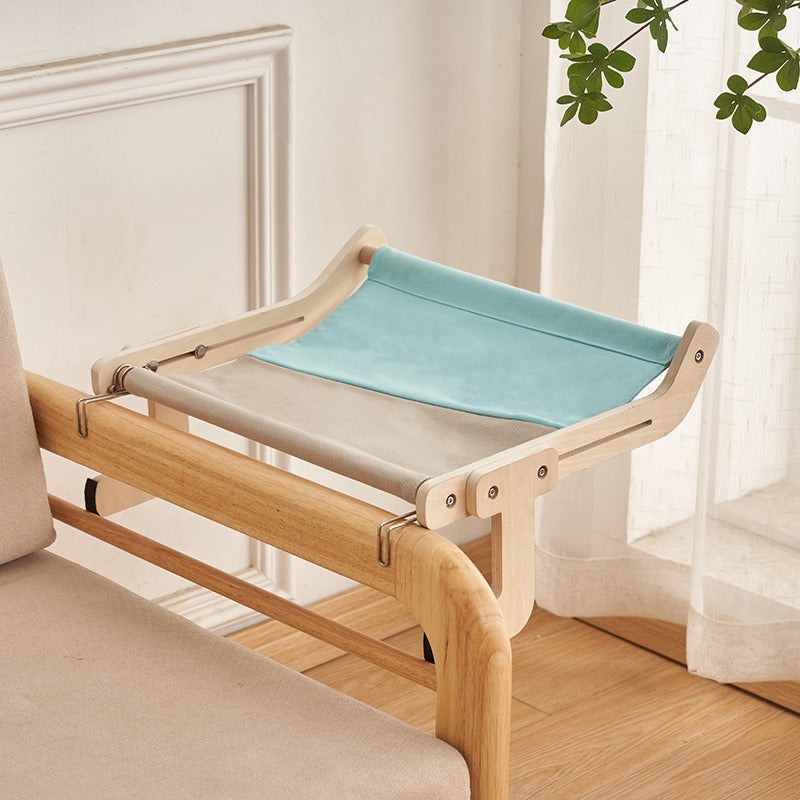 Wooden Cat Bed Hanging Window Perch