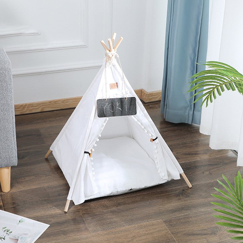 Removable Washable Canvas Dog Tent Kennel