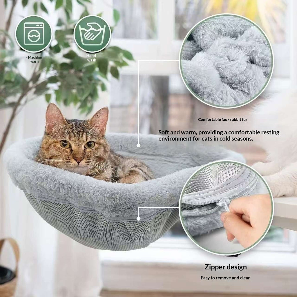 Folding Computer Desk Cat Bed