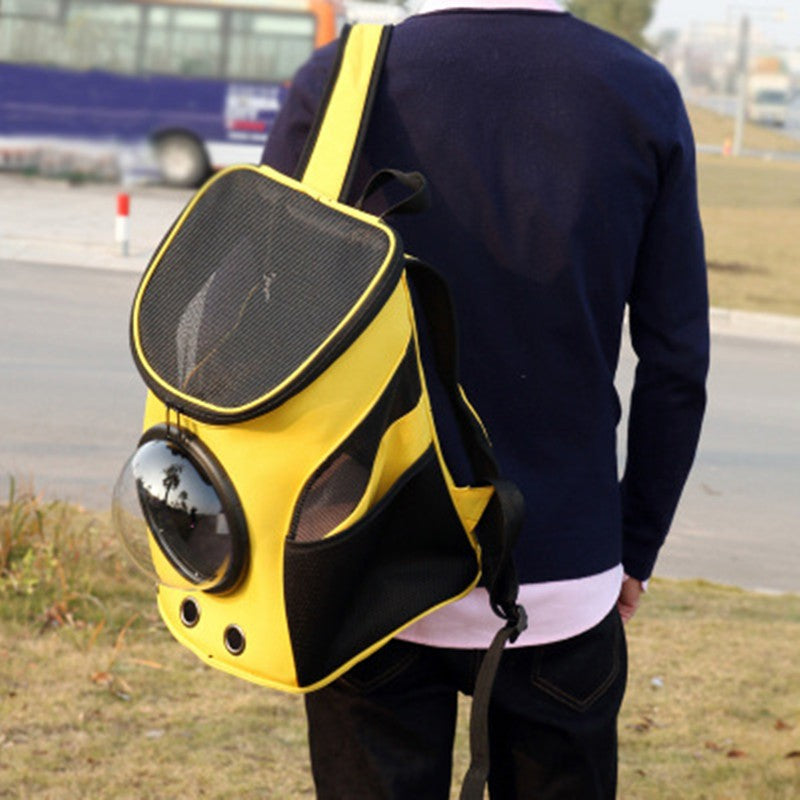 Pet Backpack Space Capsule for Outdoor Adventures