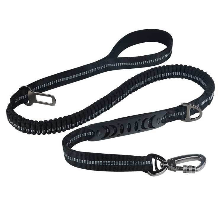 Retractable Reflective Dog Leash with Padded Handle