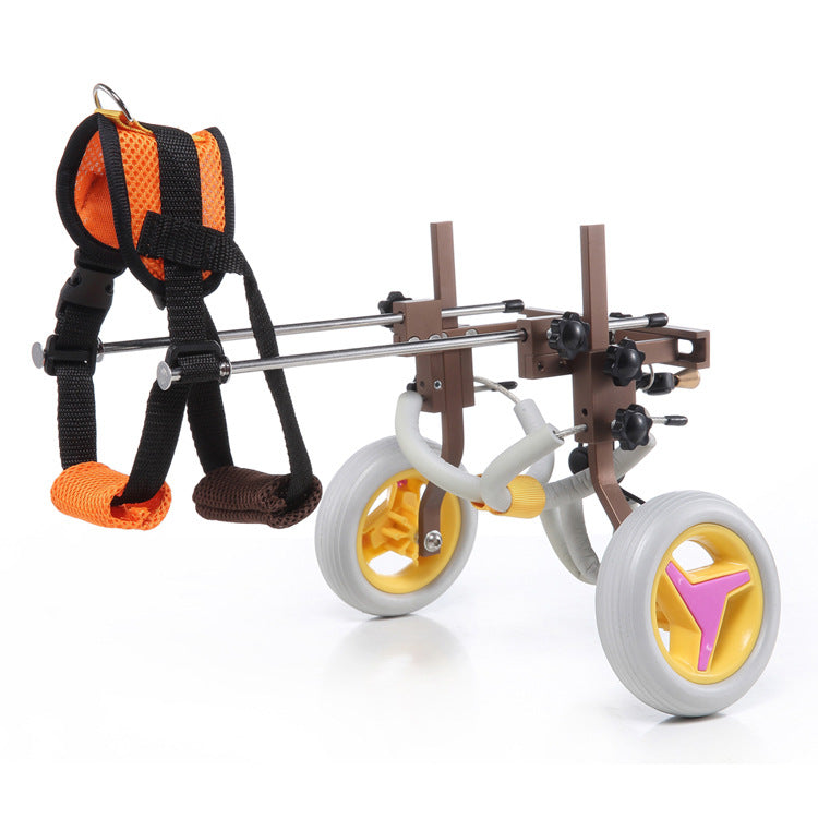 Two-Wheeled Scooter for Disabled Pets and Vehicles