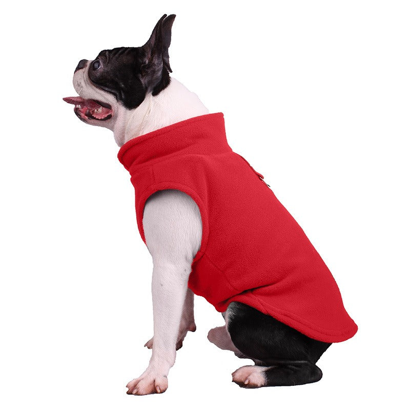 Winter Polar Fleece Dog Hoodie