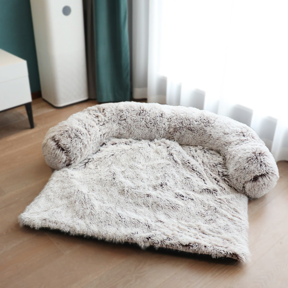 Removable Plush Pet Bed Mat