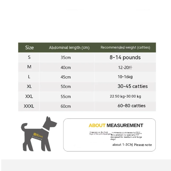 Water Resistant Dog Apron