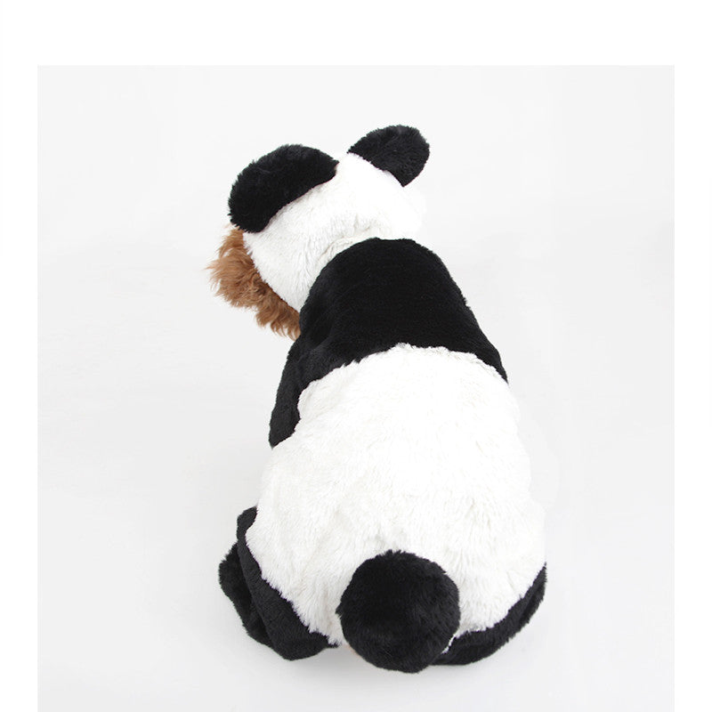 Warm Panda and Dog Onesie for Pets