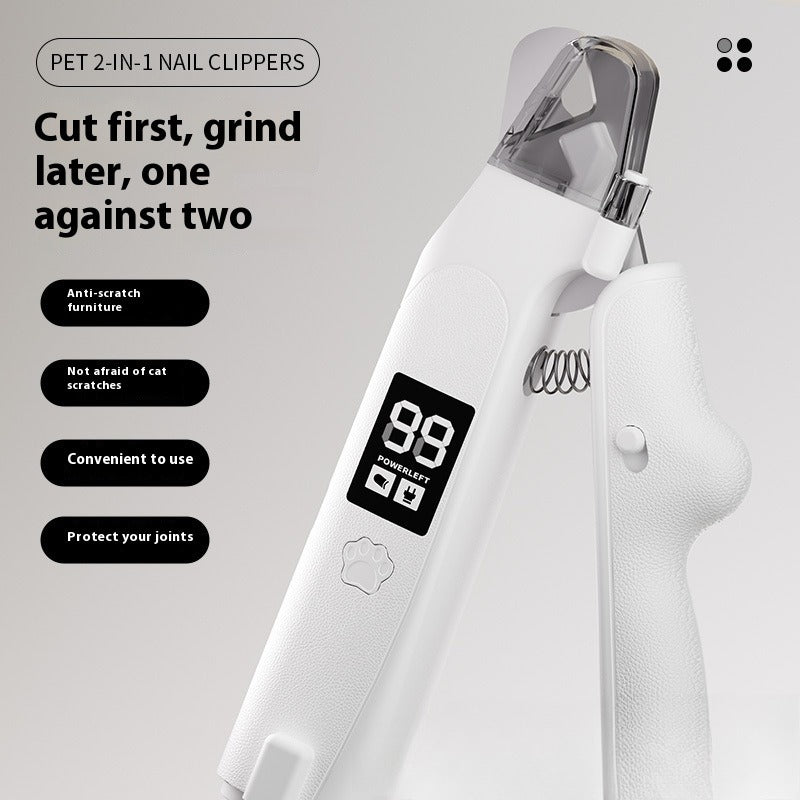 LED Cat Nail Clipper with Anti-Blood Light