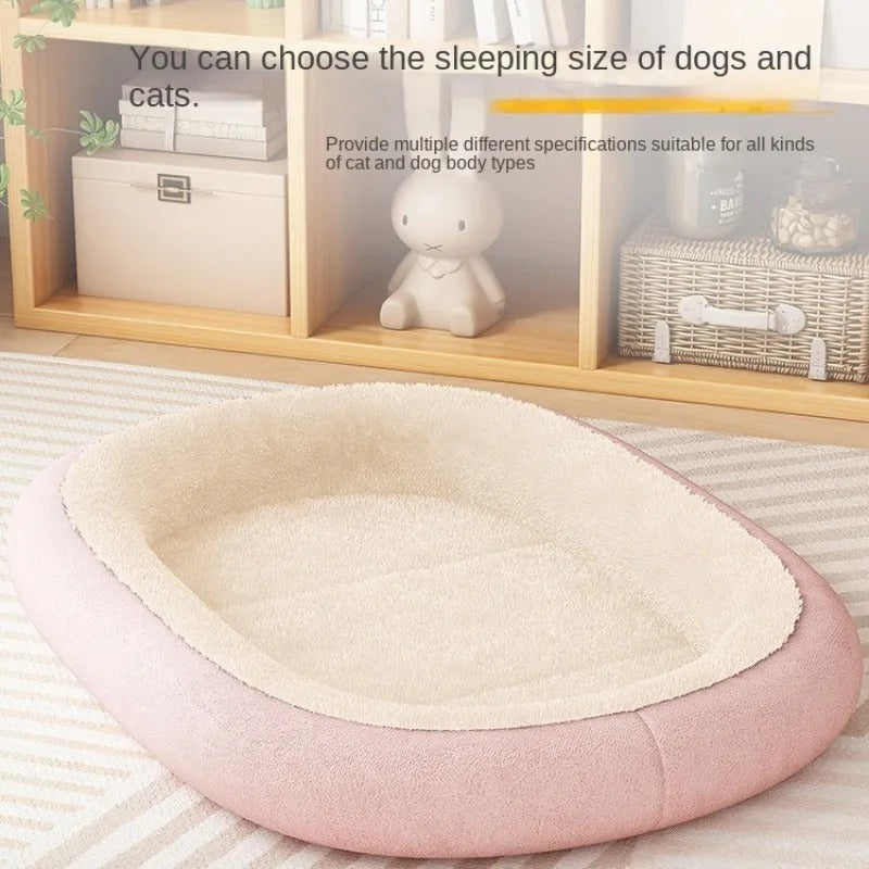 Winter Plush Pet Kennel Bed