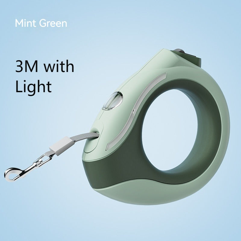 LED Retractable Dog Leash