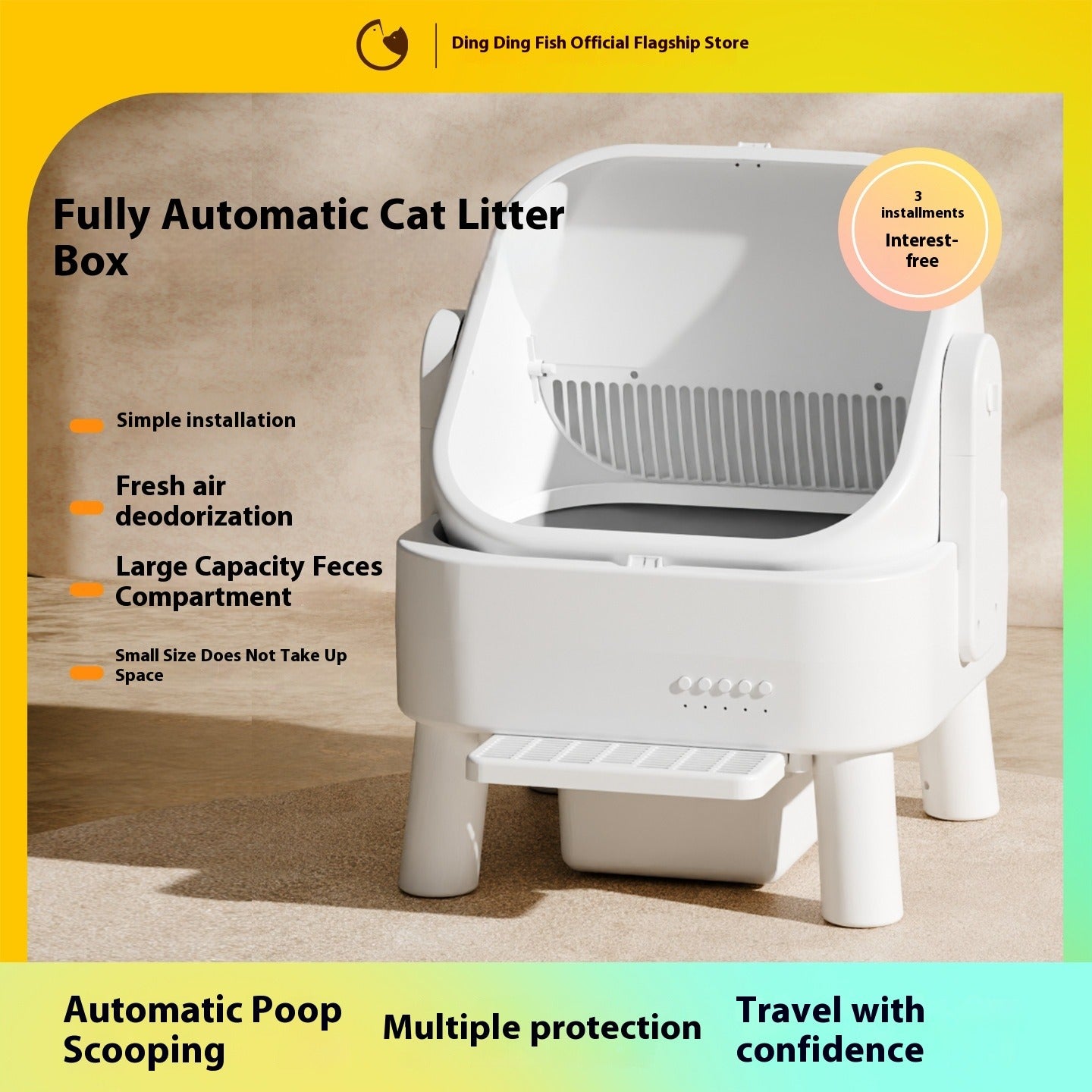 Automatic Smart Cat Litter Box