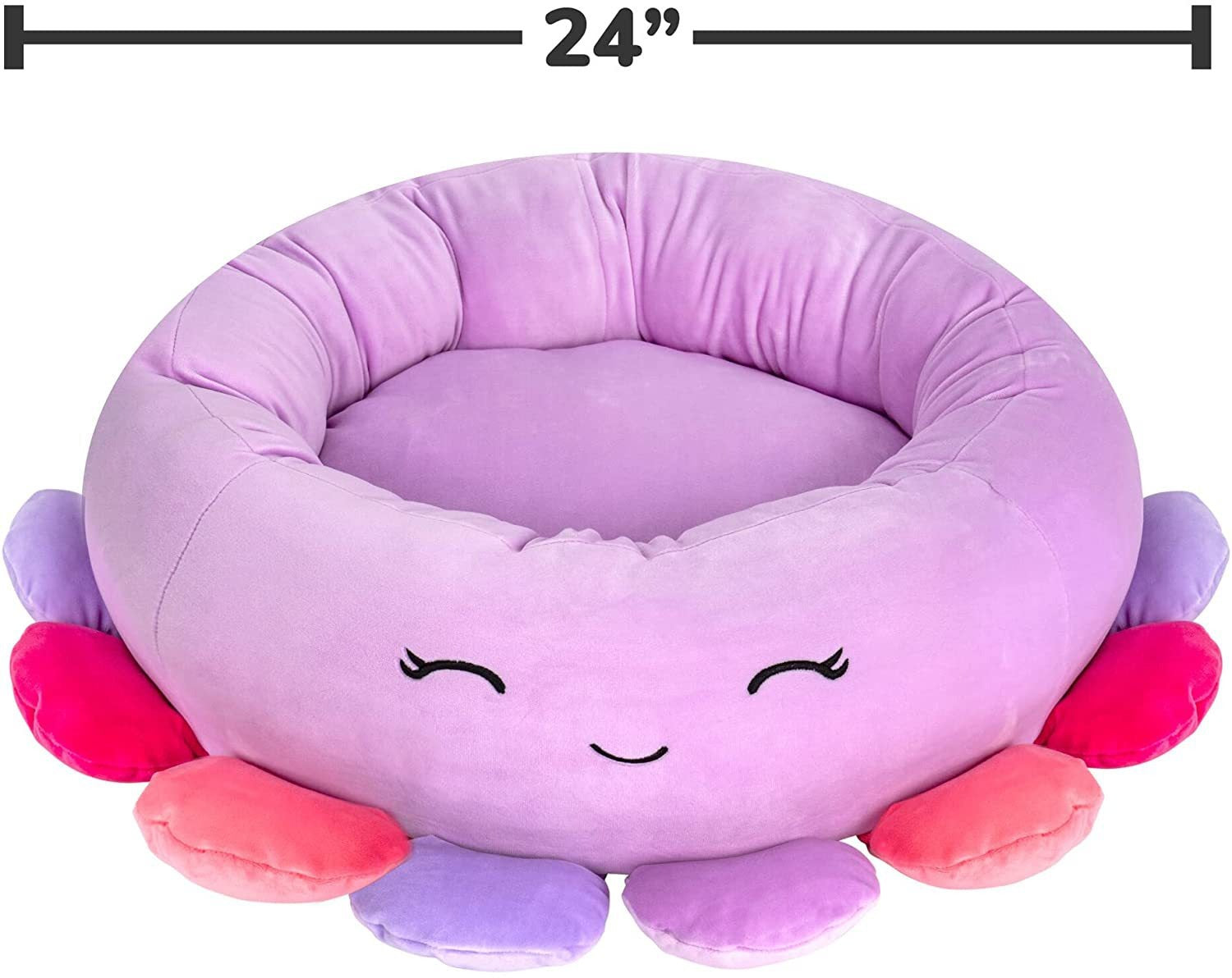 Shark Plush Pet Bed
