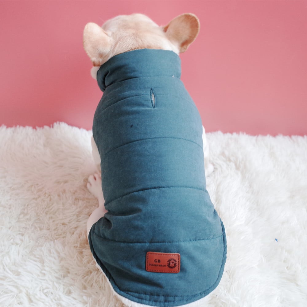Warm Velvet Dog Vest for Winter - Schnauzer Size