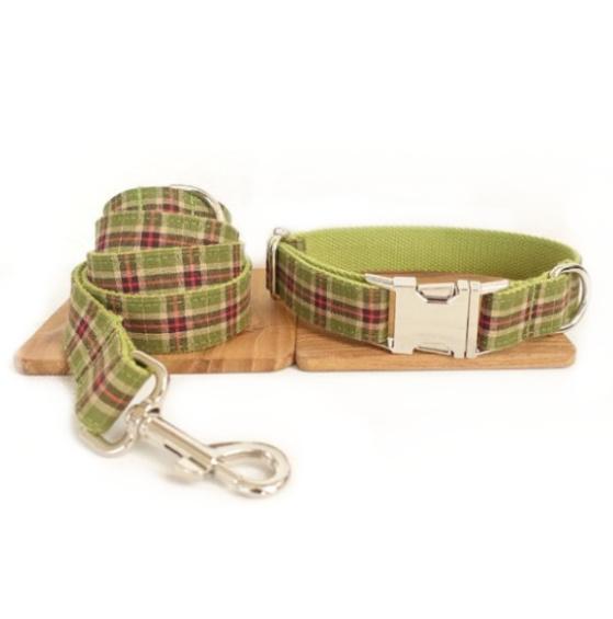 MUTTCO Dog Leash and Collar Set for Small Breeds