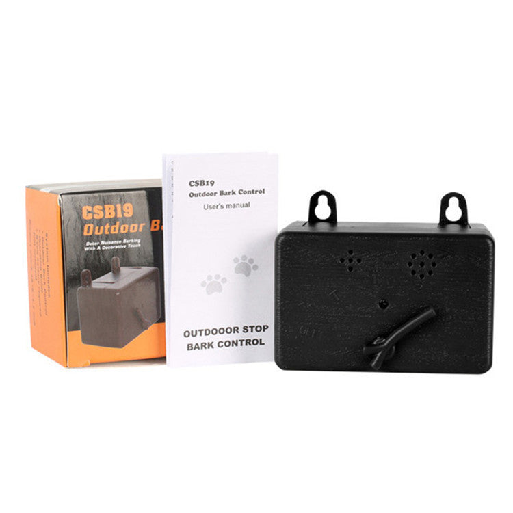 Ultrasonic Outdoor Dog Bark Control Device CSB19