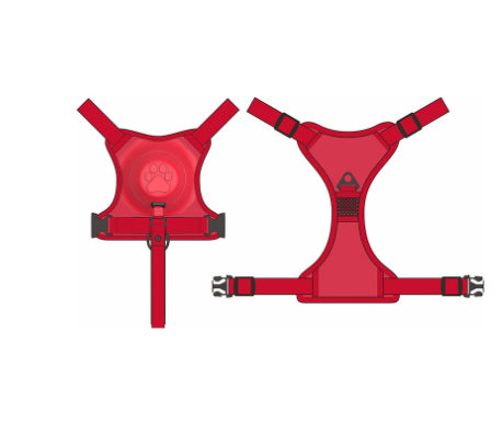 Adjustable Dog Harness with Leash