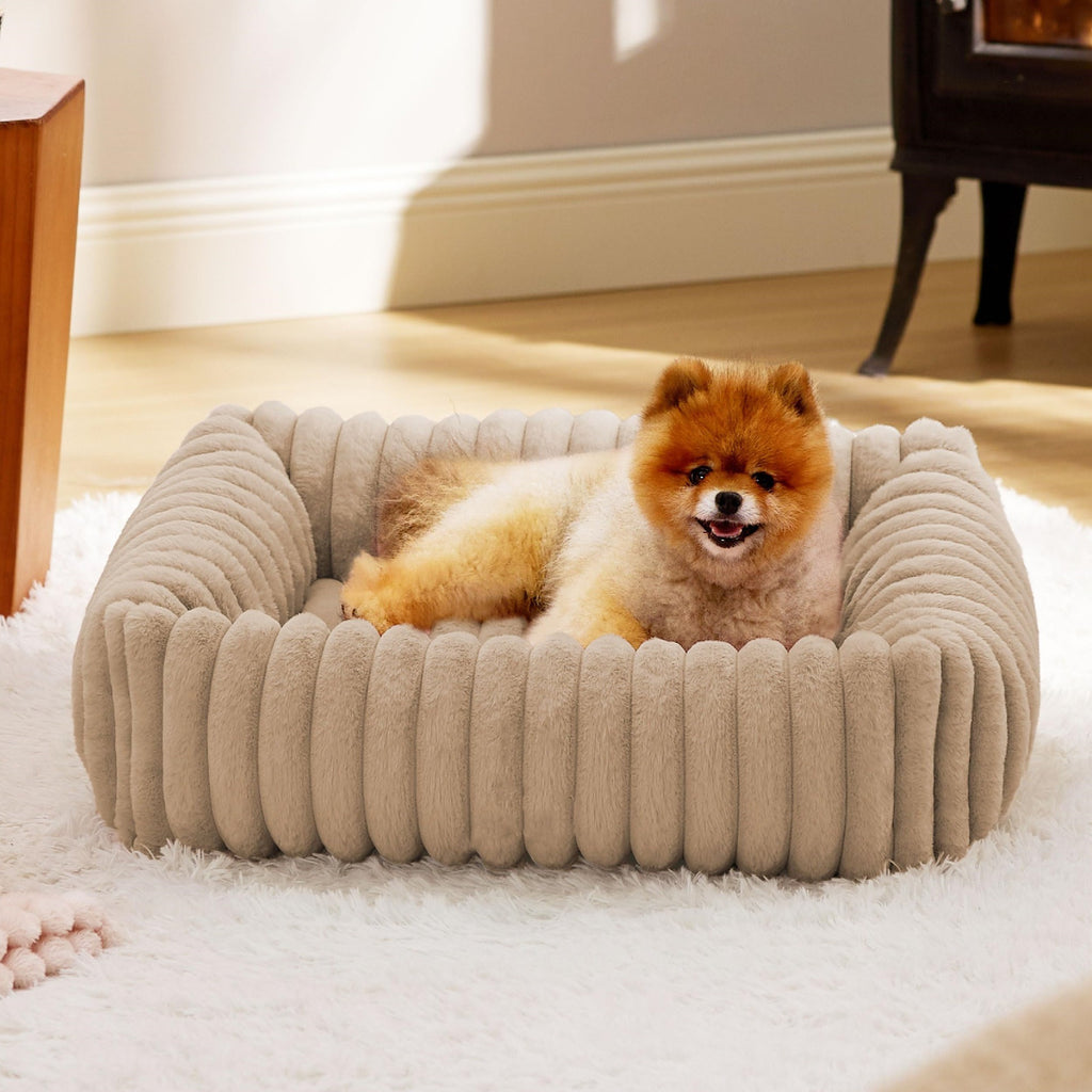 Warm Plush Pet Bed Doghouse